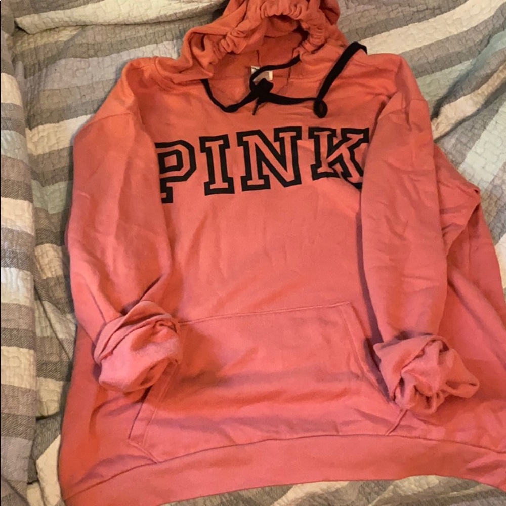 Coral PINK Hoodie